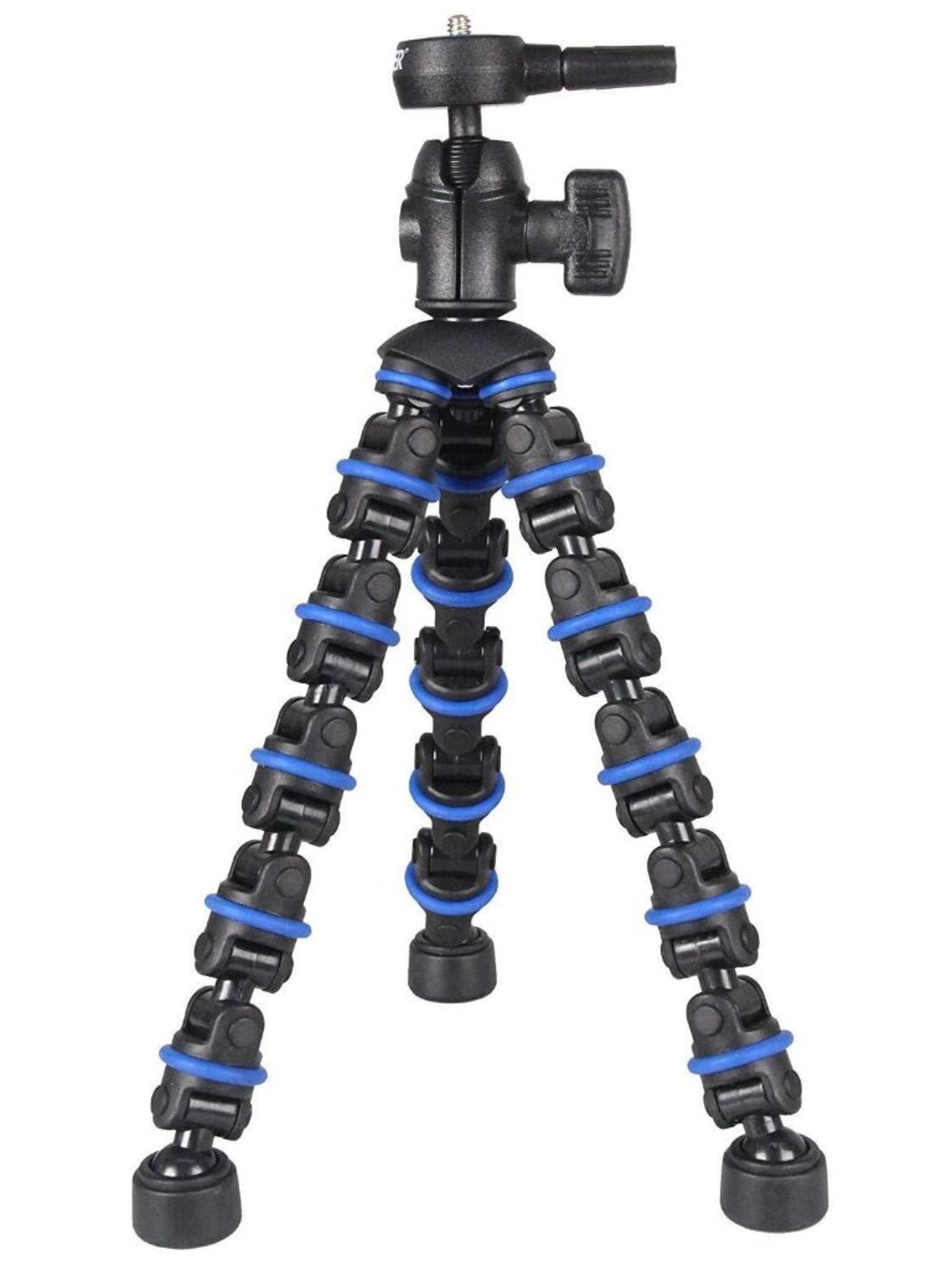 Bower Blue Flexible Bendipod for Digital Cameras tripod sockets DSLR